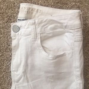AE White Super Stretch Jegging
